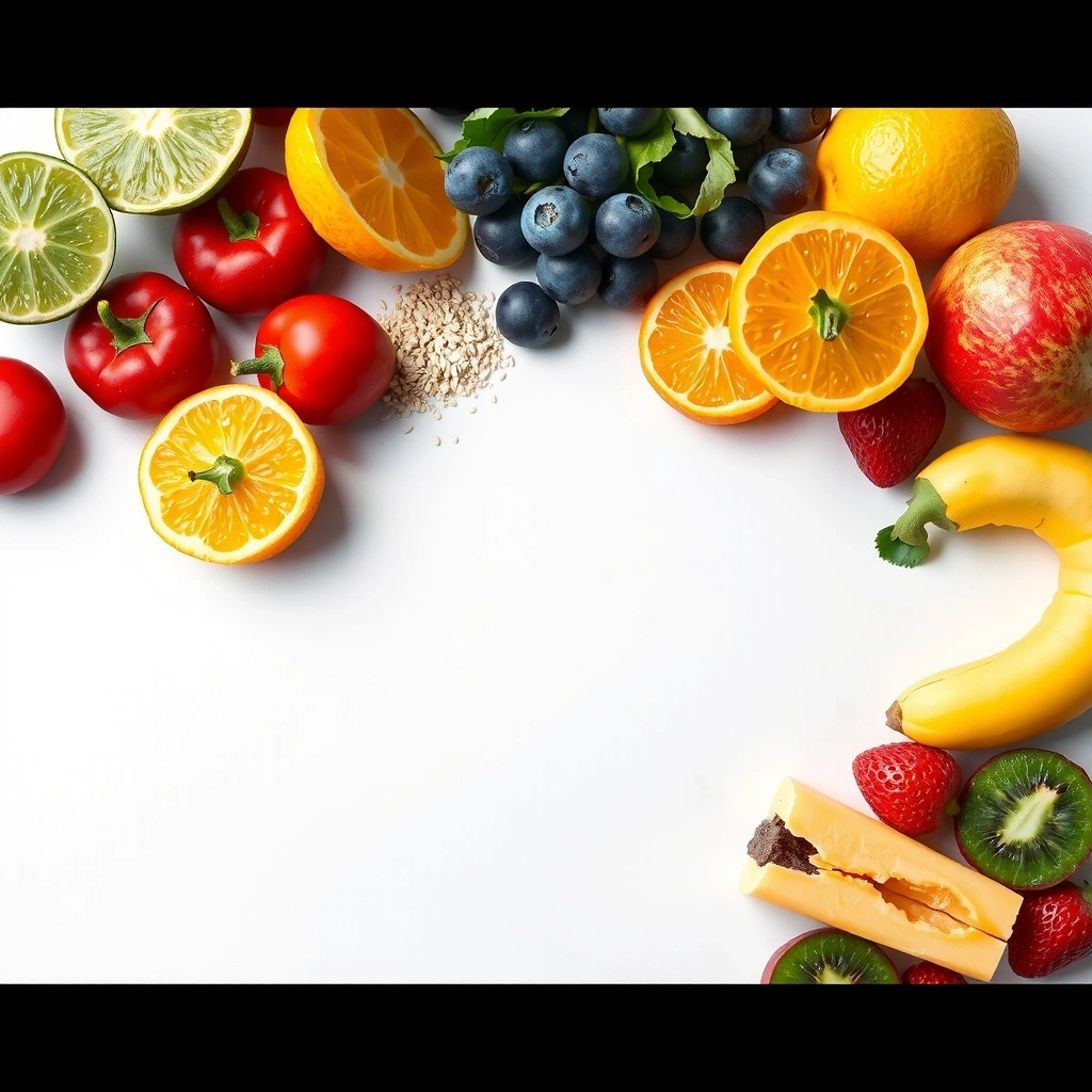 Υγιεινός τρόπος ζωής με φρέσκα φρούτα και λαχανικά